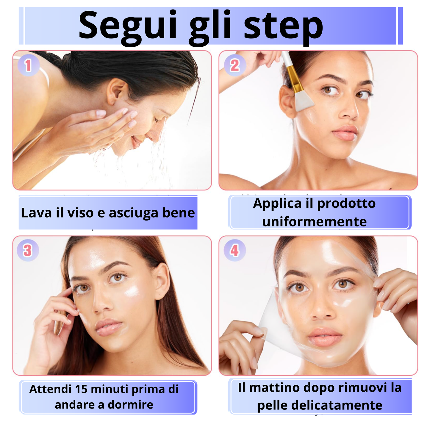 K-Mask trattamento viso Coreano